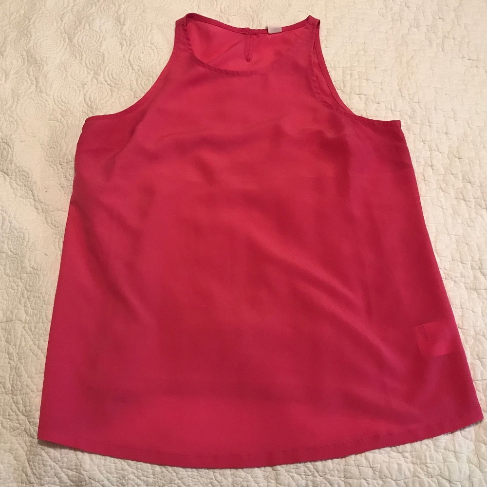 Cute Old Navy pink tank top (S)